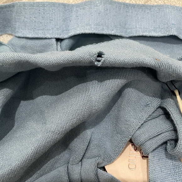 Camila Coelho Dominic Crop Top in Muted Blue size XS - Picture 6 of 8